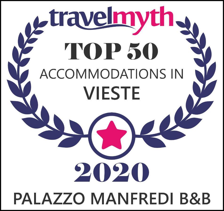 B&B Palazzo Manfredi Vieste, Fronte Mare Con Parcheggio Экстерьер фото